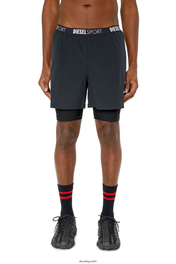 Diesel amwb-addie-wt37 мъже FTRH4D481 облекло черен