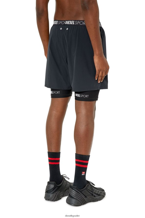 Diesel amwb-addie-wt37 мъже FTRH4D481 облекло черен