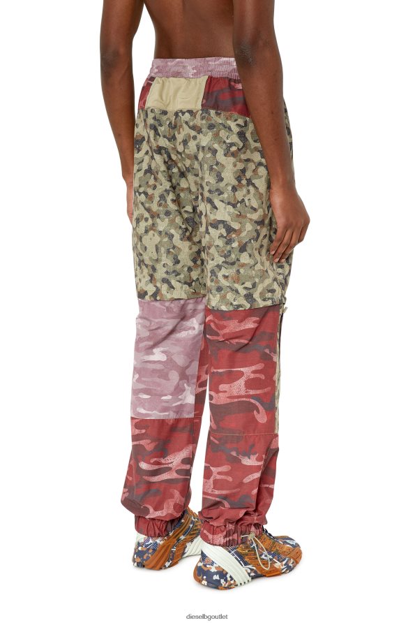 Diesel amwb-sifan-ht08 мъже FTRH4D400 облекло зелено/червено