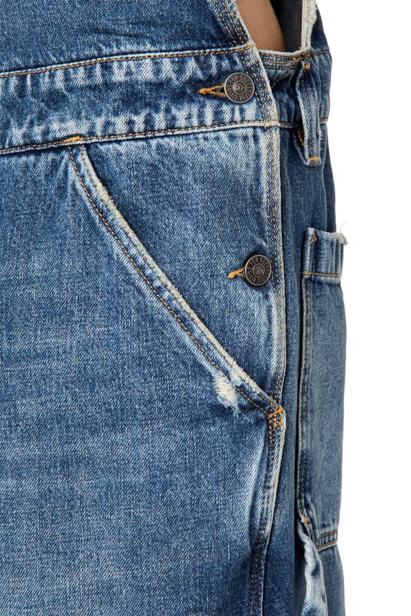 Diesel d-скок-работа мъже FTRH4D401 облекло средно синьо