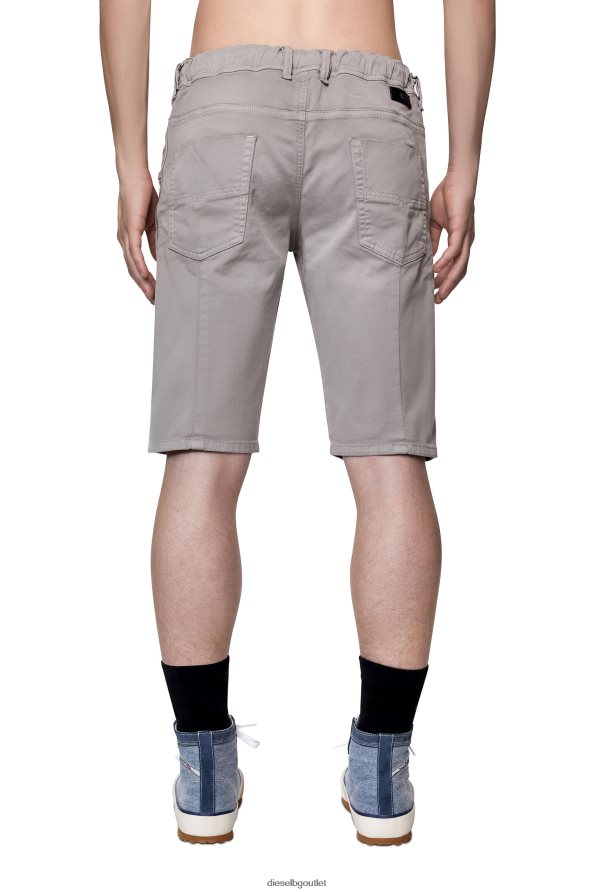 Diesel d-krooкъси дънки за джогинг мъже FTRH4D369 облекло сиво