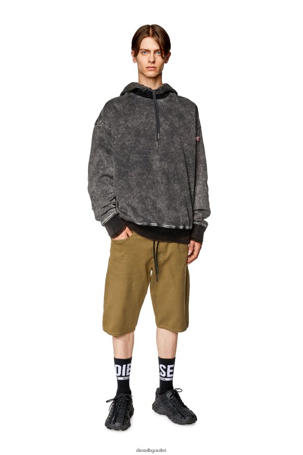 Diesel d-krooley-къс джог мъже FTRH4D345 облекло военно зелено