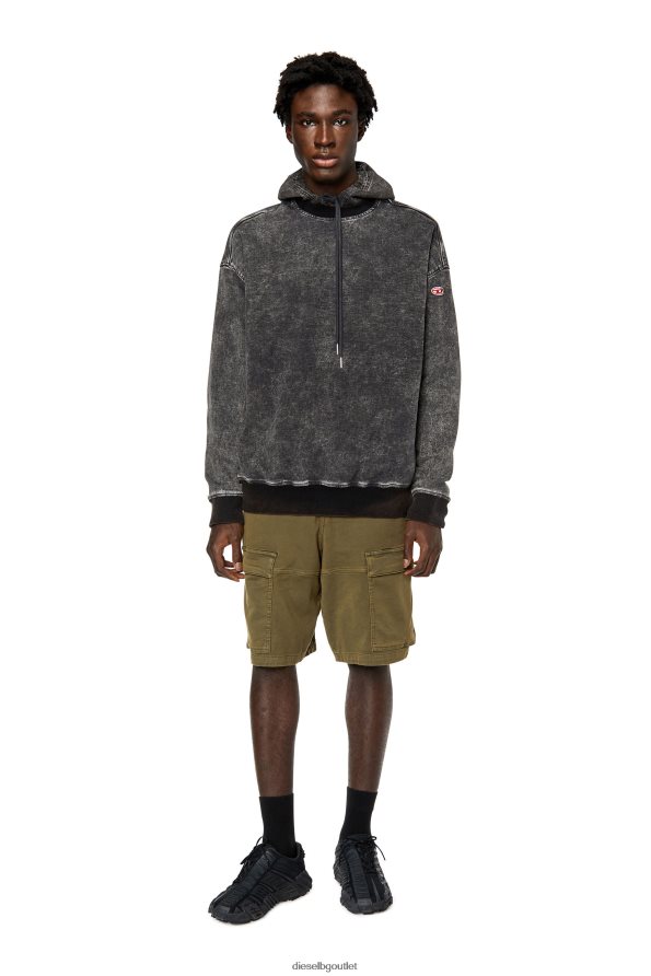 Diesel d-krooley-cargo-къс джог мъже FTRH4D379 облекло военно зелено