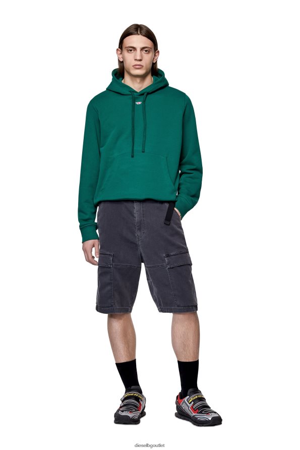 Diesel карго панталони d-krooley joggjeans мъже FTRH4D403 облекло черно/тъмно сиво