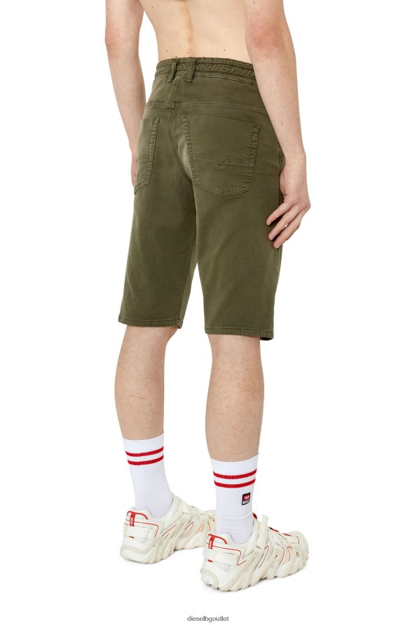 Diesel d-krooshort-z joggjeans мъже FTRH4D370 облекло зелено
