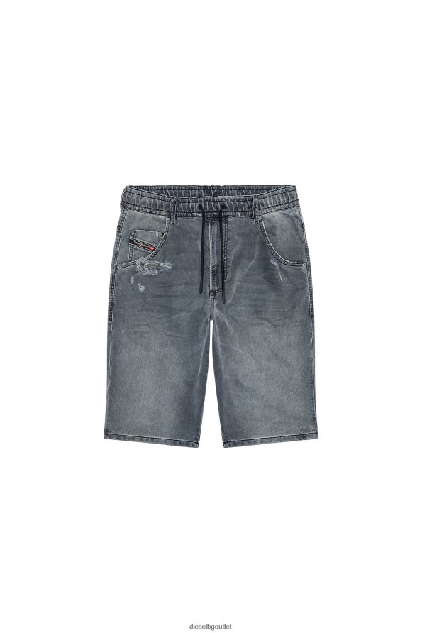Diesel d-krooshort-z joggjeans мъже FTRH4D373 облекло черен