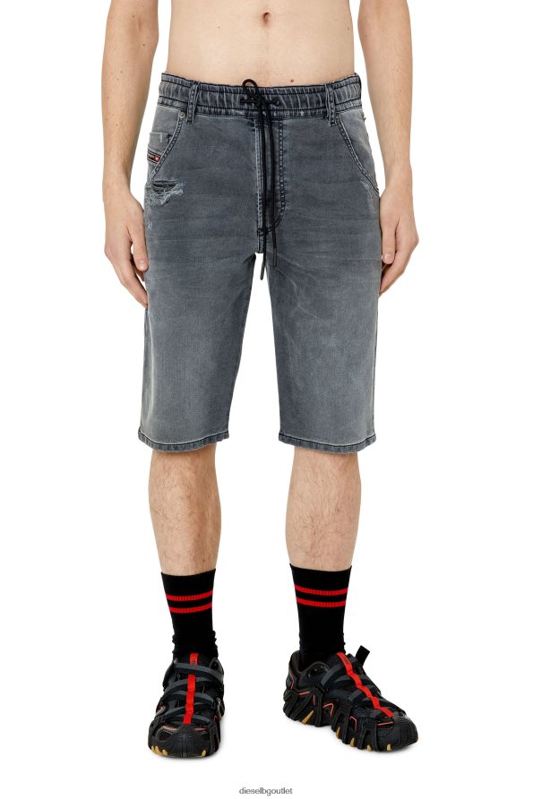 Diesel d-krooshort-z joggjeans мъже FTRH4D373 облекло черен