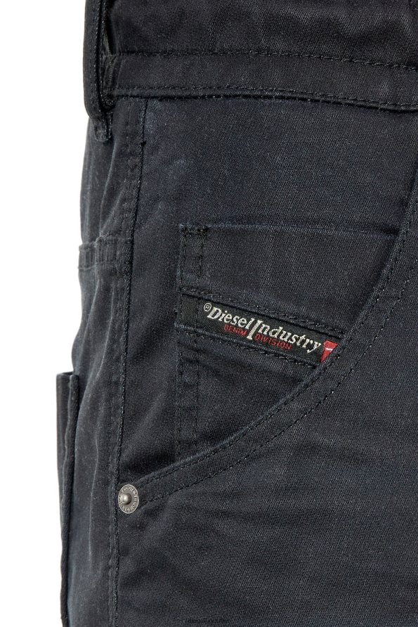 Diesel d-krooshort-z joggjeans мъже FTRH4D394 облекло черно/тъмно сиво