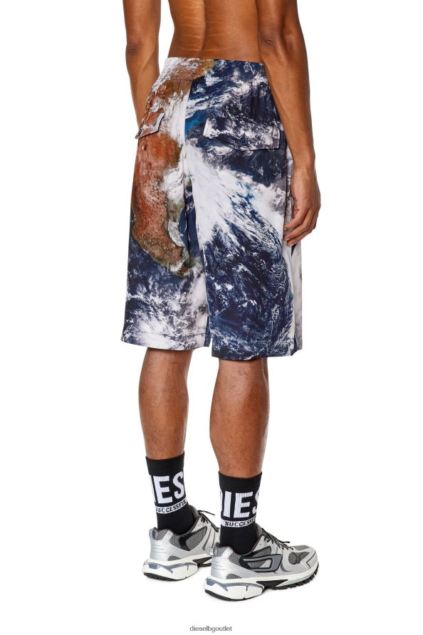 Diesel p-ferg-cmf мъже FTRH4D358 облекло Черно бяла