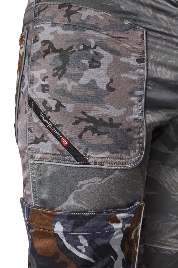 Diesel p-jose-cmf мъже FTRH4D365 облекло сиво/кафяво