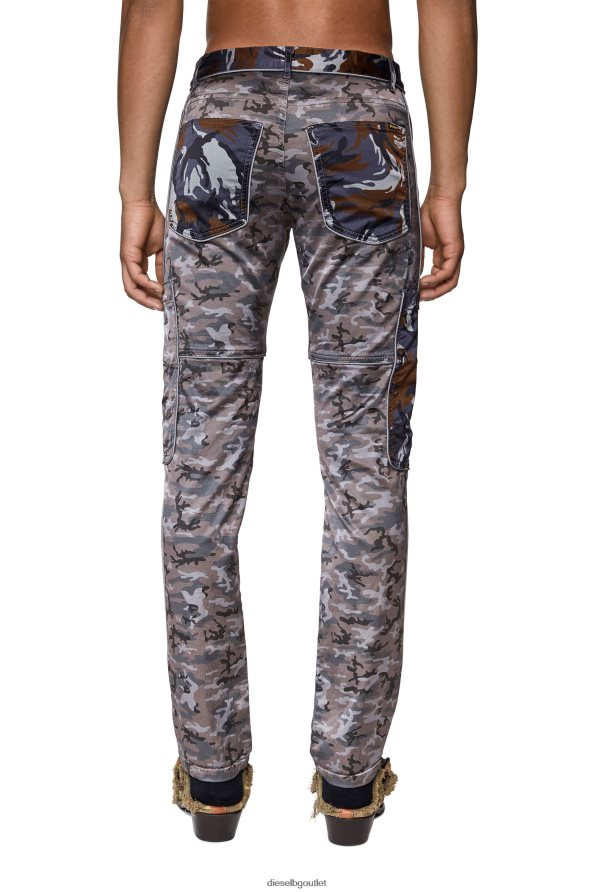 Diesel p-jose-cmf мъже FTRH4D365 облекло сиво/кафяво