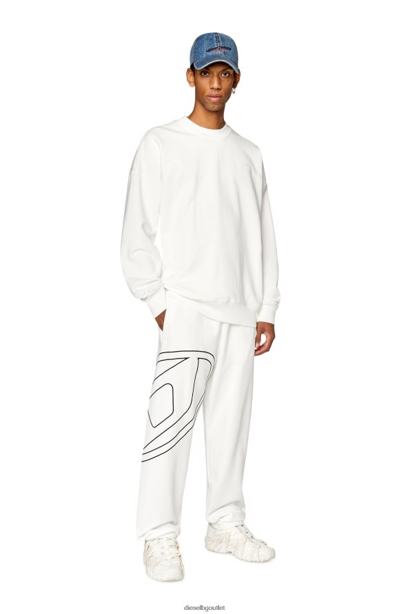 Diesel p-marky-megoval-d мъже FTRH4D351 облекло бяло