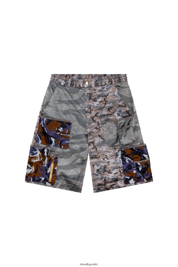 Diesel p-pierre-cmf мъже FTRH4D337 облекло кафяво/сиво