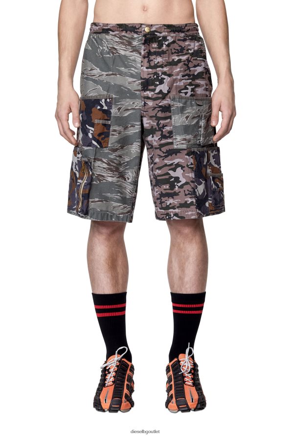 Diesel p-pierre-cmf мъже FTRH4D337 облекло кафяво/сиво