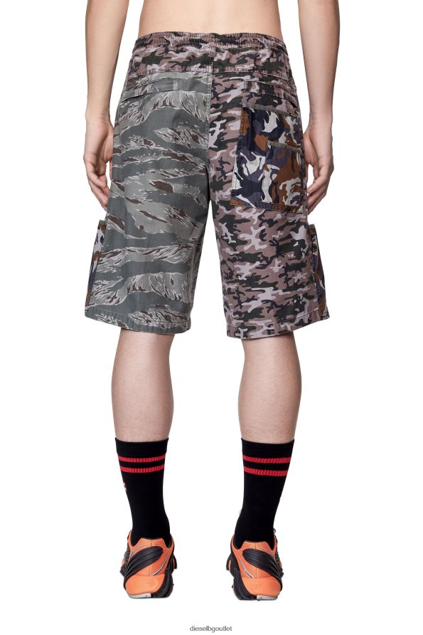 Diesel p-pierre-cmf мъже FTRH4D337 облекло кафяво/сиво