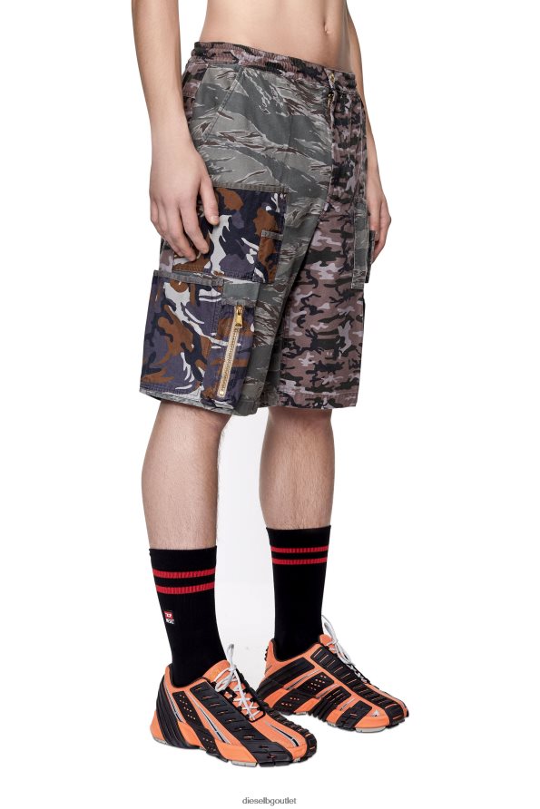 Diesel p-pierre-cmf мъже FTRH4D337 облекло кафяво/сиво