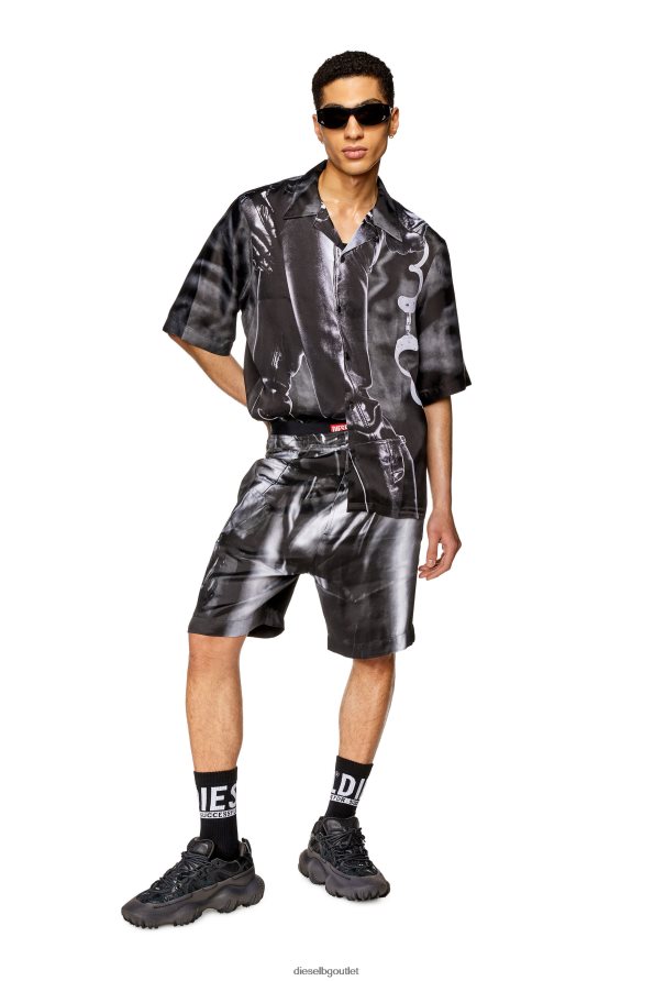 Diesel pr-p-toll-sho-23 мъже FTRH4D344 облекло черен