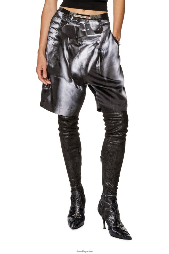 Diesel pr-p-toll-sho-23 мъже FTRH4D344 облекло черен