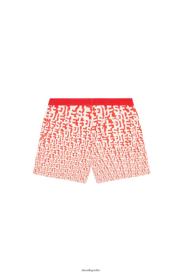 Diesel bmbx-нико мъже FTRH4D474 облекло червено/бяло