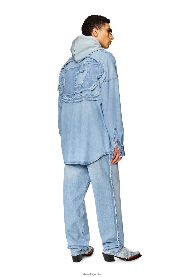 Diesel д-кама мъже FTRH4D291 облекло светло синьо