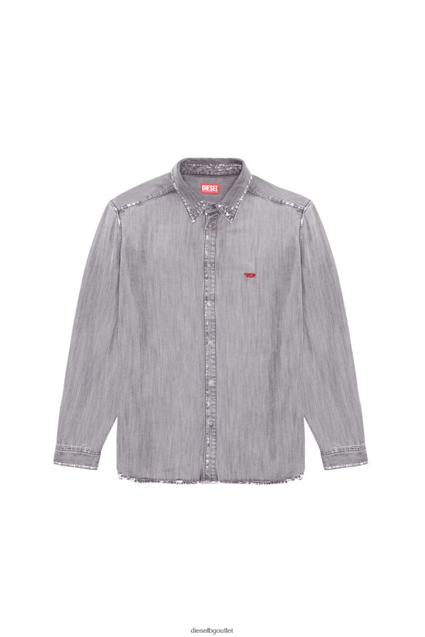 Diesel г-просто мъже FTRH4D297 облекло сиво