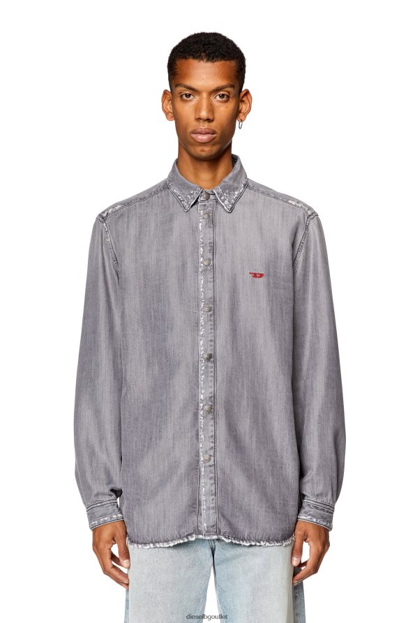 Diesel г-просто мъже FTRH4D297 облекло сиво
