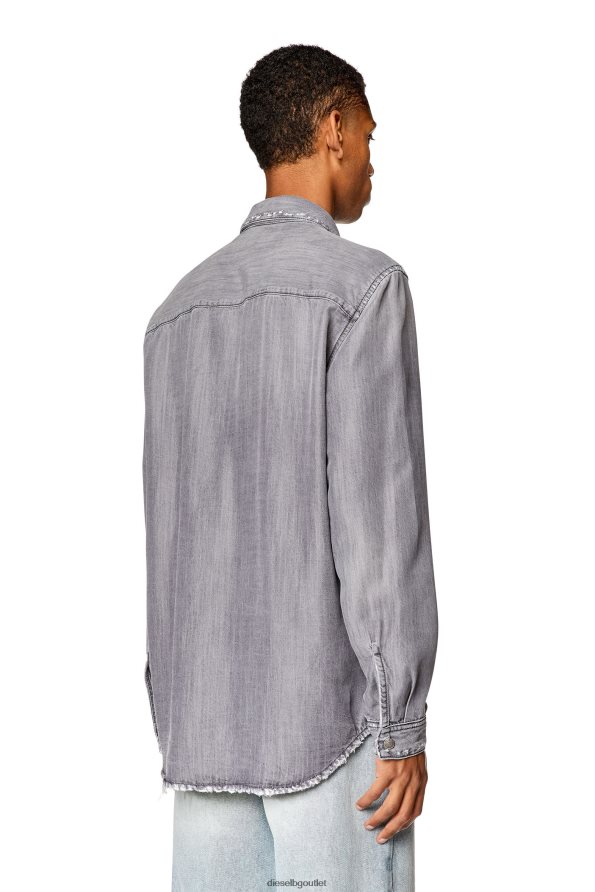 Diesel г-просто мъже FTRH4D297 облекло сиво