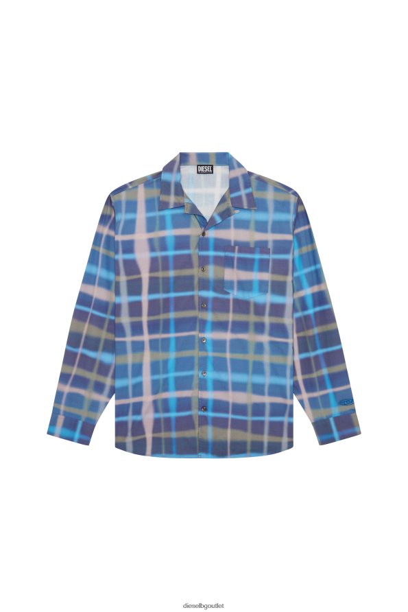 Diesel с-дараа мъже FTRH4D326 облекло зелено/синьо