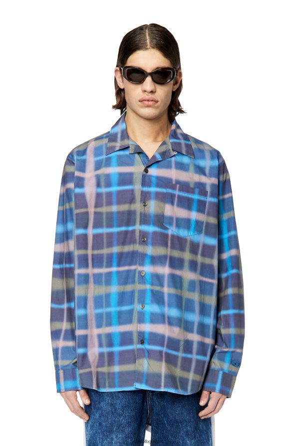 Diesel с-дараа мъже FTRH4D326 облекло зелено/синьо