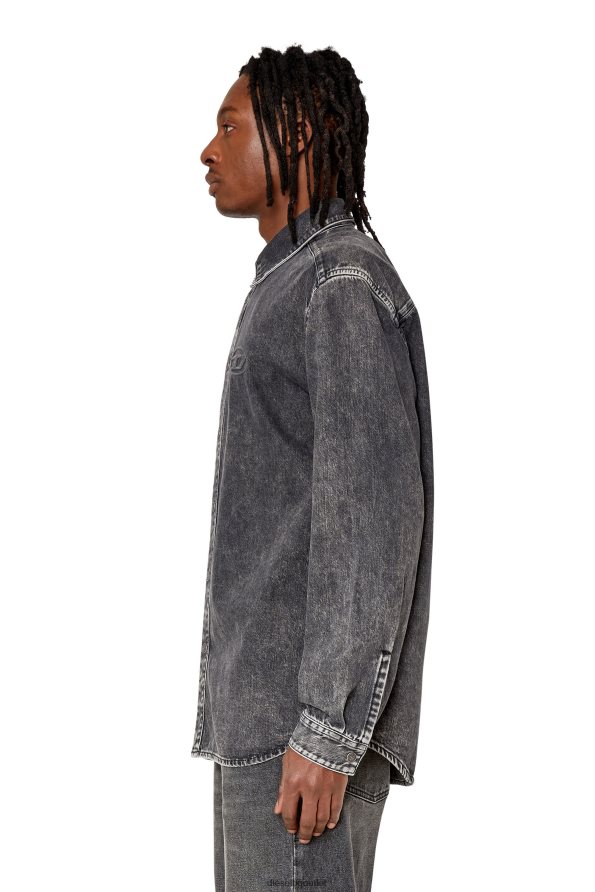 Diesel г-просто мъже FTRH4D330 облекло черно/тъмно сиво