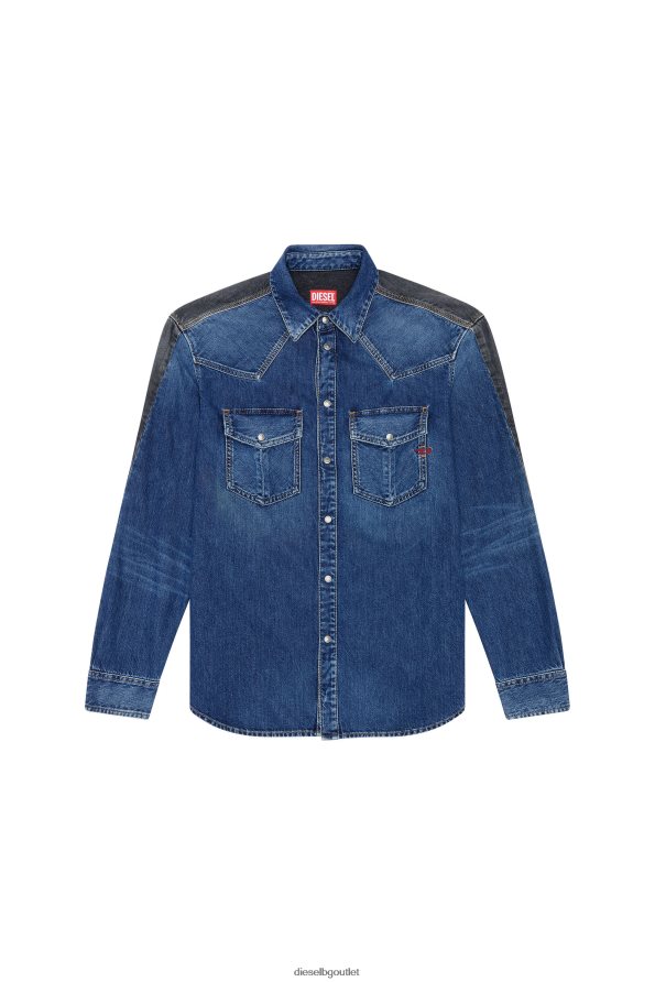 Diesel d-океан-с мъже FTRH4D299 облекло черно/синьо