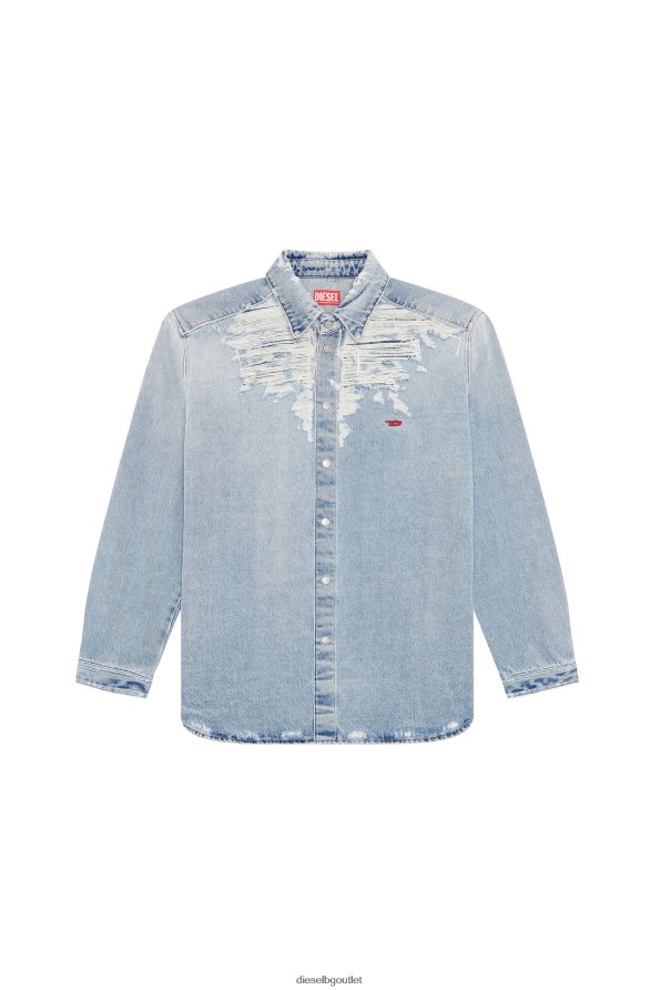 Diesel d-просто-над-fsb мъже FTRH4D334 облекло светло синьо