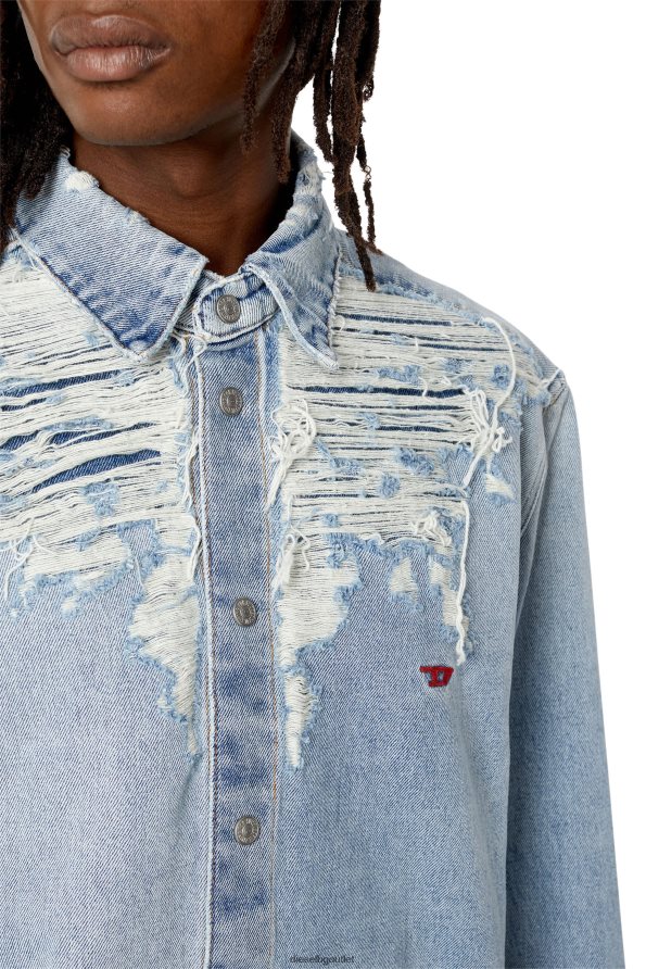 Diesel d-просто-над-fsb мъже FTRH4D334 облекло светло синьо