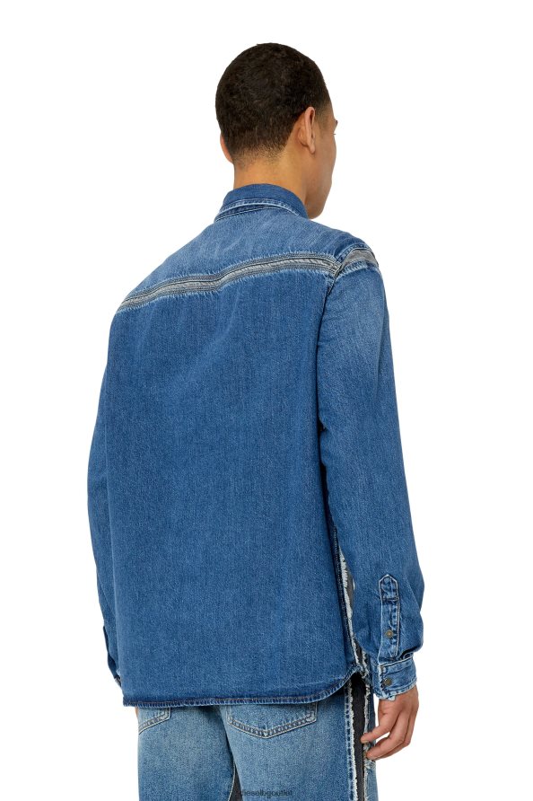 Diesel d-hor-fss мъже FTRH4D322 облекло средно синьо