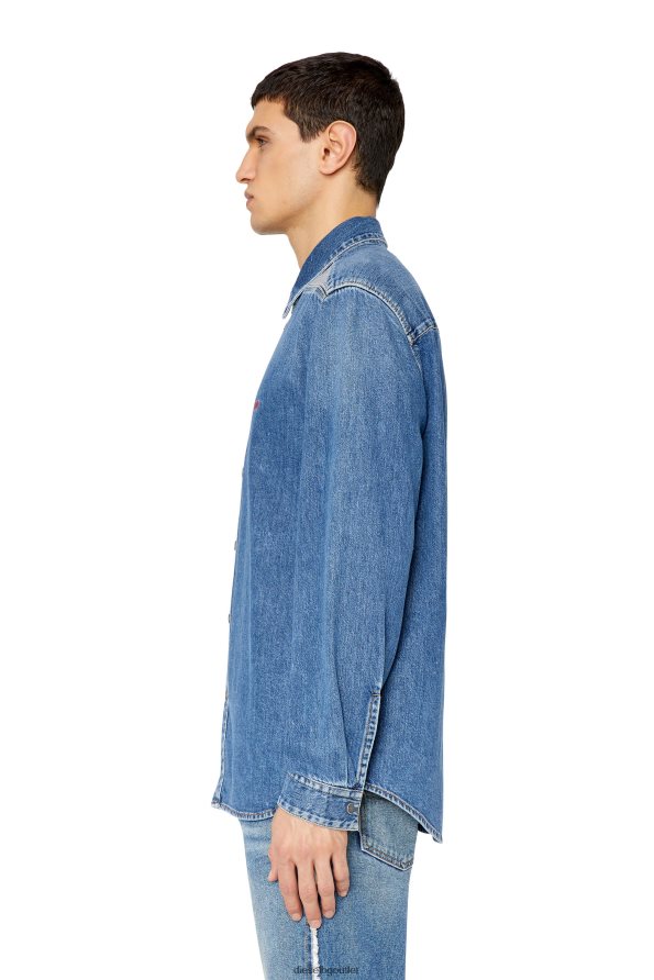 Diesel d-просто-rs мъже FTRH4D312 облекло средно синьо