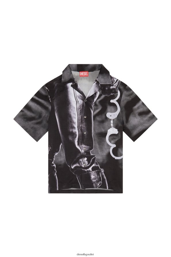 Diesel pr-s-mec-23 мъже FTRH4D289 облекло черен