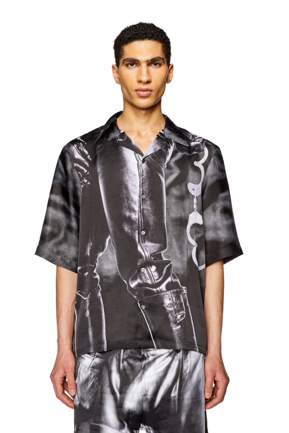 Diesel pr-s-mec-23 мъже FTRH4D289 облекло черен