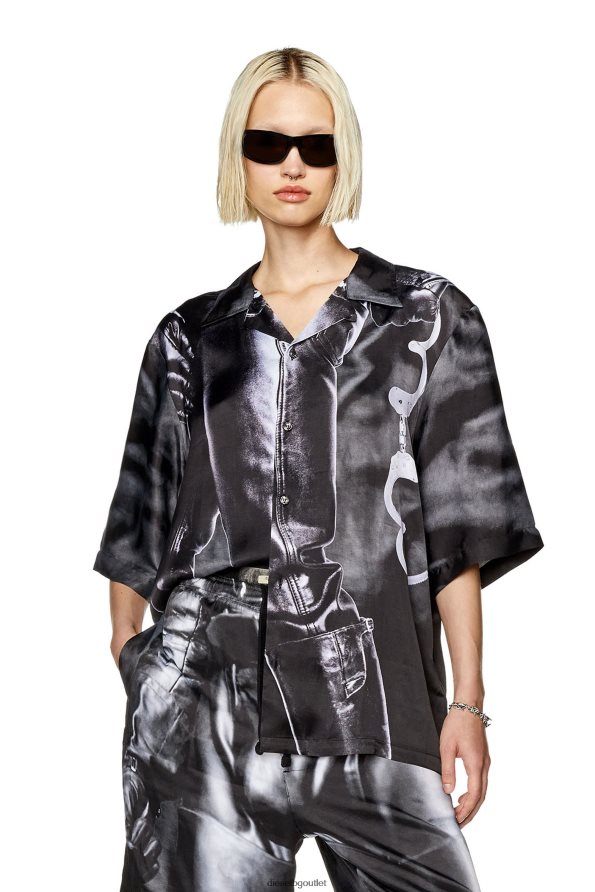 Diesel pr-s-mec-23 мъже FTRH4D289 облекло черен