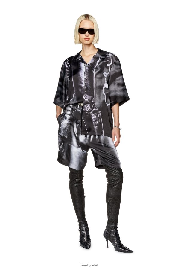 Diesel pr-s-mec-23 мъже FTRH4D289 облекло черен