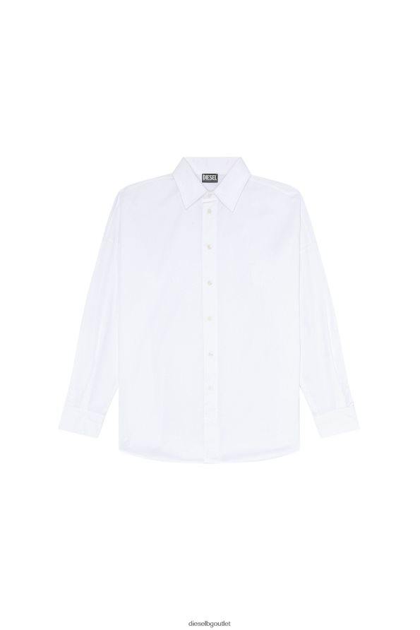 Diesel s-лимузина-лого мъже FTRH4D311 облекло бяло