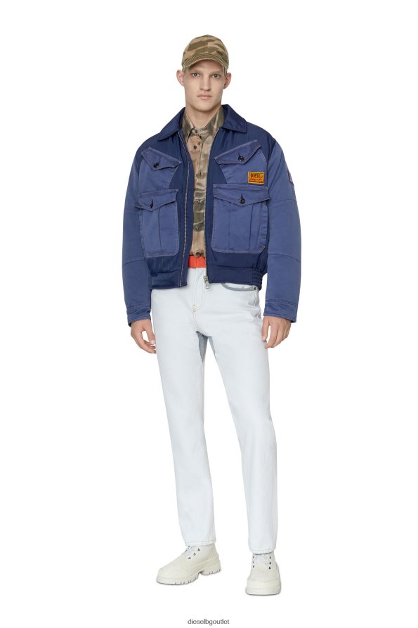 Diesel s-течност-cmf мъже FTRH4D336 облекло зелено/бежово