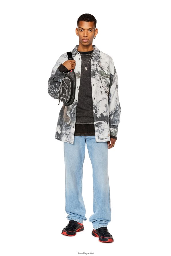 Diesel s-dewny-cmf мъже FTRH4D298 облекло сиво