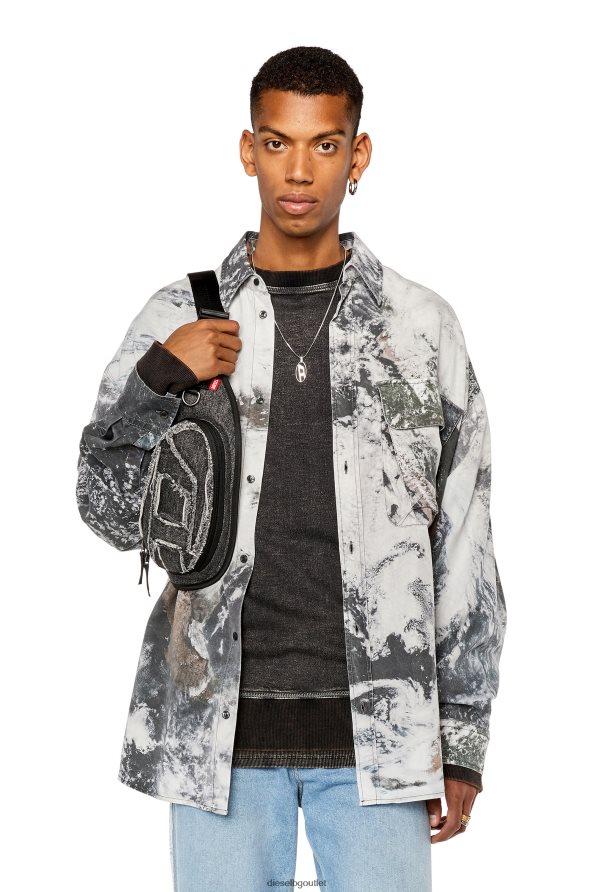 Diesel s-dewny-cmf мъже FTRH4D298 облекло сиво