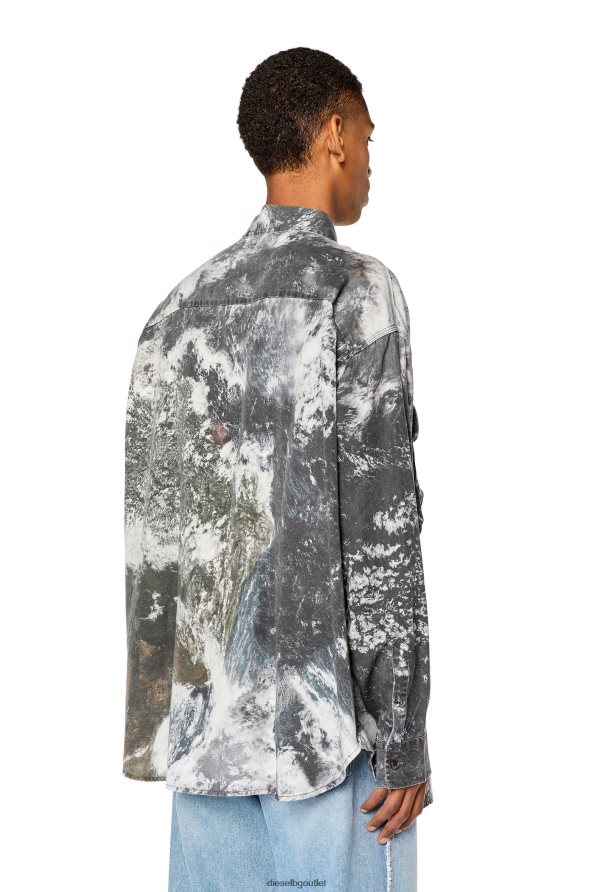 Diesel s-dewny-cmf мъже FTRH4D298 облекло сиво