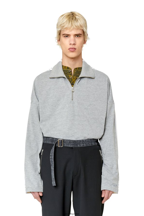 Diesel s-gander-a мъже FTRH4D317 облекло светло сив