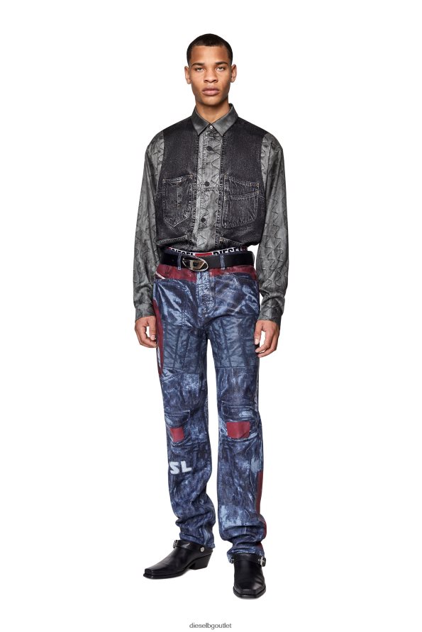 Diesel s-gilliam-жилетка мъже FTRH4D287 облекло сиво