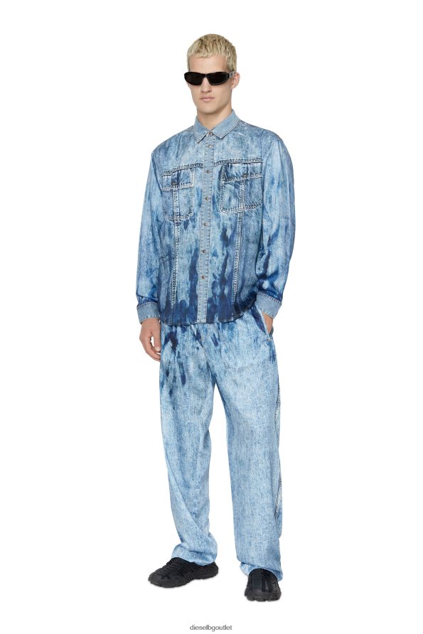 Diesel s-gilly мъже FTRH4D305 облекло светло синьо