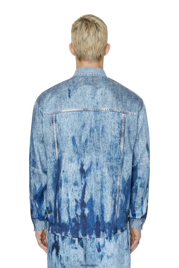 Diesel s-gilly мъже FTRH4D305 облекло светло синьо