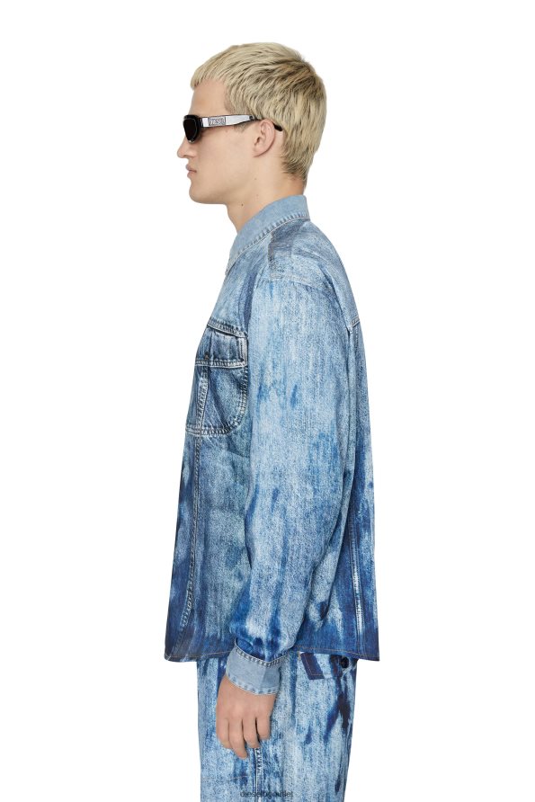 Diesel s-gilly мъже FTRH4D305 облекло светло синьо