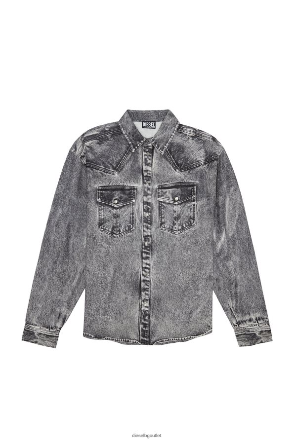 Diesel s-gils-dnm мъже FTRH4D315 облекло тъмно сив